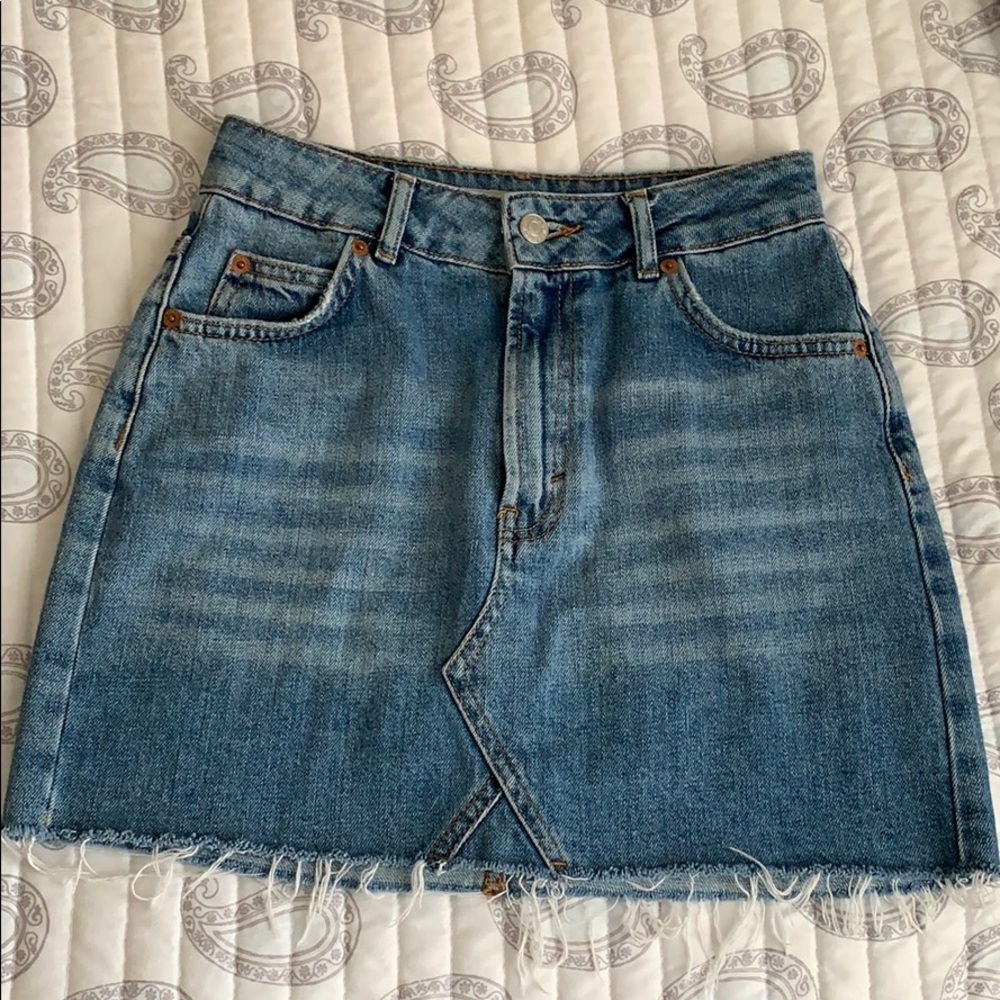 TopShop Jean Skirt